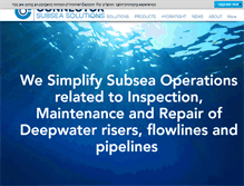 Tablet Screenshot of connectorsubsea.com